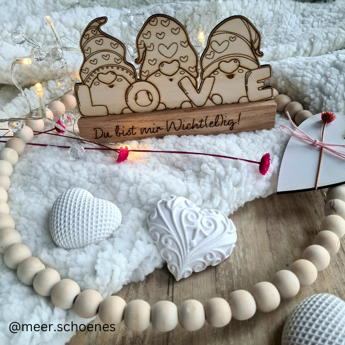 SVG Laser Datei Schriftzug für Klötzchen Easy Sticks Hab dich lieb hdl Wichtel Wichtelig Liebe Valentinstag Lasercut – Bild 11