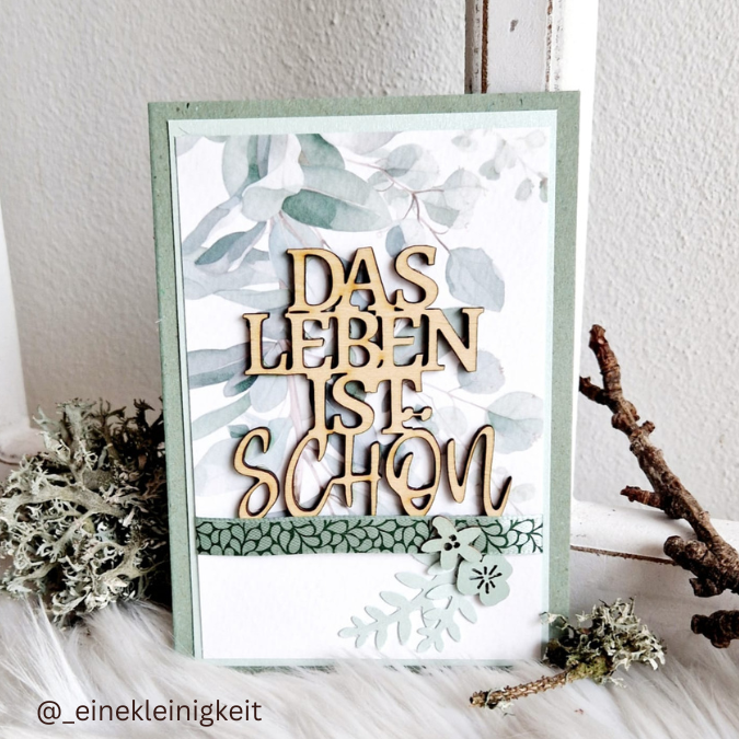 SVG Laser Datei Schriftzug für Klötzchen Easy Sticks DAS LEBEN IST SCHÖN – Bild 15