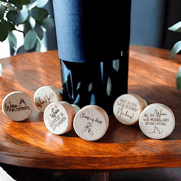 SVG Laser Datei GRAVUREN FÜR WEINKORKEN SVG Datei WEIN – Bild 2