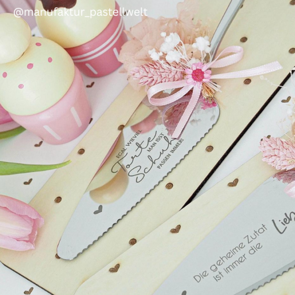 SVG Laser Datei Kuchen Bundle Torte Tortenheber Cake Kuchenliebe SVG Datei – Bild 6