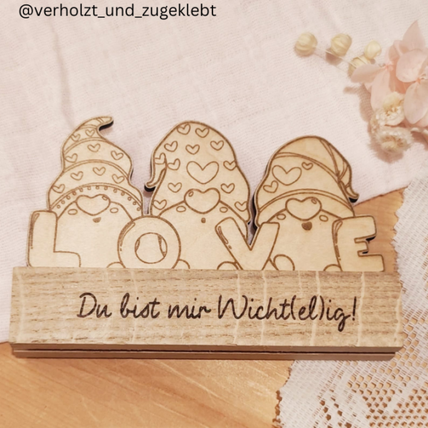 SVG Laser Datei Schriftzug für Klötzchen Easy Sticks Hab dich lieb hdl Wichtel Wichtelig Liebe Valentinstag Lasercut – Bild 17
