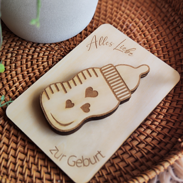 SVG Laser Datei Geburt Geldgeschenk Verpackung für Geld 4 Designs Hallo Baby Geldkarten Gutscheinkarten Laserdatei – Bild 18