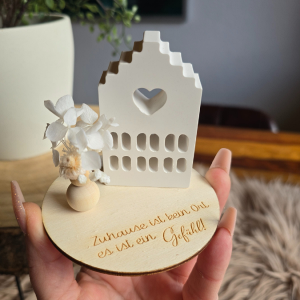 SVG Laser Datei - Geschenkscheiben für Gießteile Home Zuhause Heimathafen Ankerplatz mit kleinen Häuschen für Gießteile Laserdatei – Bild 29