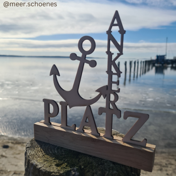 SVG Laser Datei Schriftzug für Klötzchen Easy Sticks Ankerplatz Anker Heimathafen 3 Designs Lasercut – Bild 9