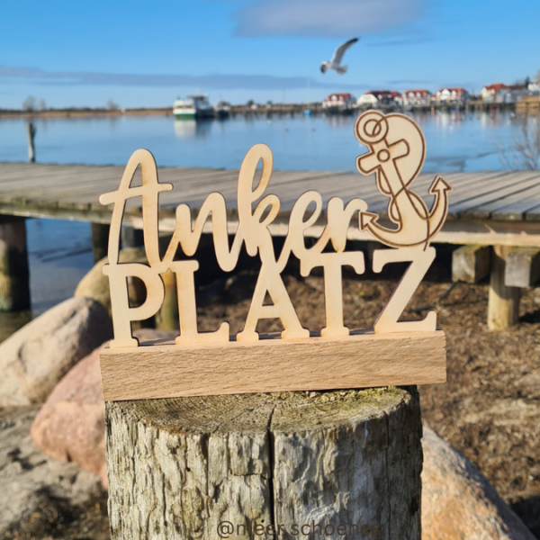 SVG Laser Datei Schriftzug für Klötzchen Easy Sticks Ankerplatz Anker Heimathafen 3 Designs Lasercut – Bild 12