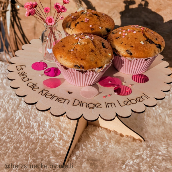 SVG Laser Datei - 3mm 4mm Ständer für Muffins Cupcakes Kuchenplatte Tortenplatte Kuchenständer Laserdatei – Bild 7