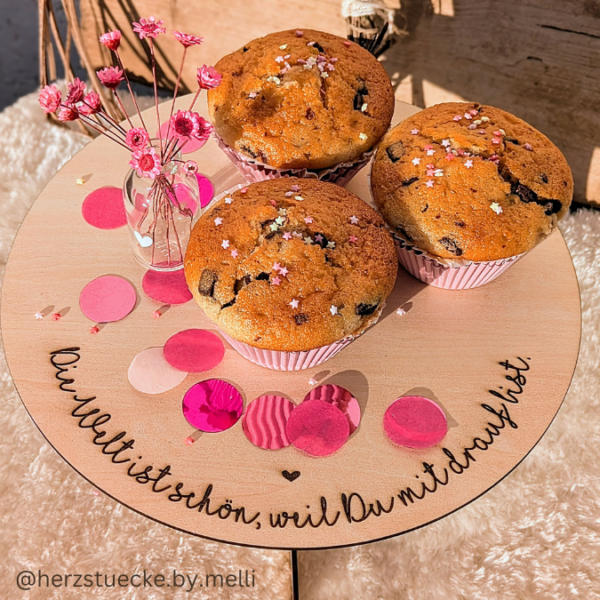 SVG Laser Datei - 3mm 4mm Ständer für Muffins Cupcakes Kuchenplatte Tortenplatte Kuchenständer Laserdatei – Bild 5