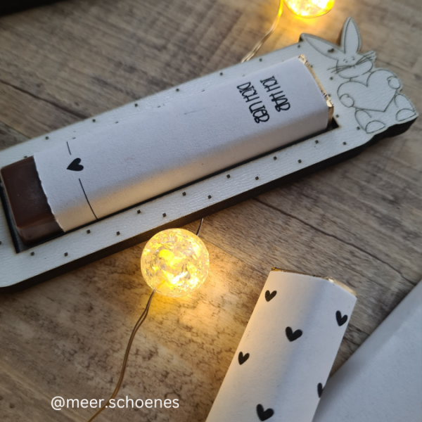8 Designs verschiedene Anlässe Halter für Schokoriegel wie zb Merci, Kinderschokolade, Yogurette als Gastgeschenk kleines Mitbringsel SVG Laser Datei – Bild 15