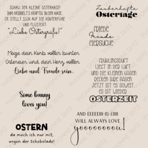 SVG Laser Datei Ostersprüche Oster Bundle Quotes SVG Datei