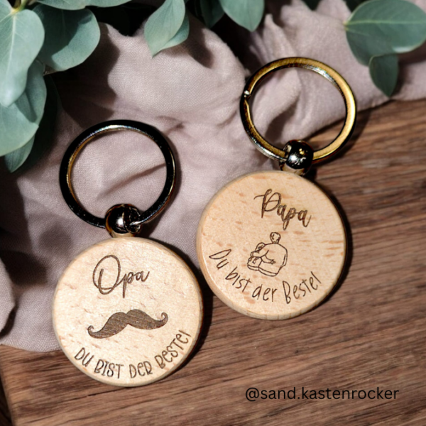 SVG Laserdatei Holzscheiben Papa Opa Vatertag Großvater Vater Geschenkidee Männer SVG Datei 6 Designs – Bild 16