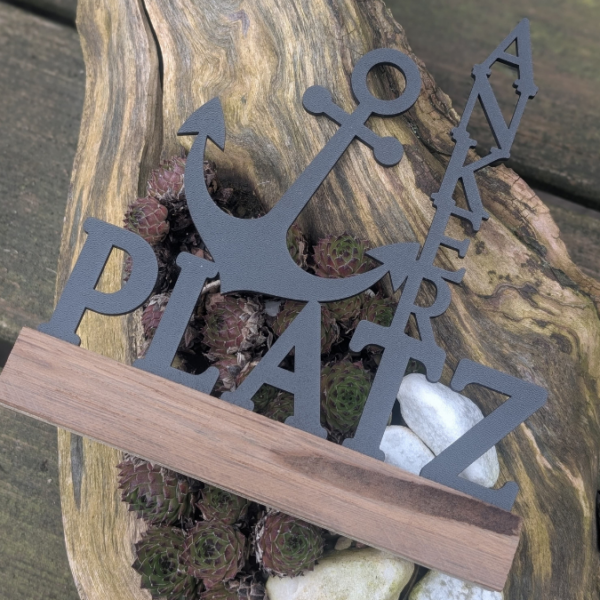 SVG Laser Datei Schriftzug für Klötzchen Easy Sticks Ankerplatz Anker Heimathafen 3 Designs Lasercut – Bild 15