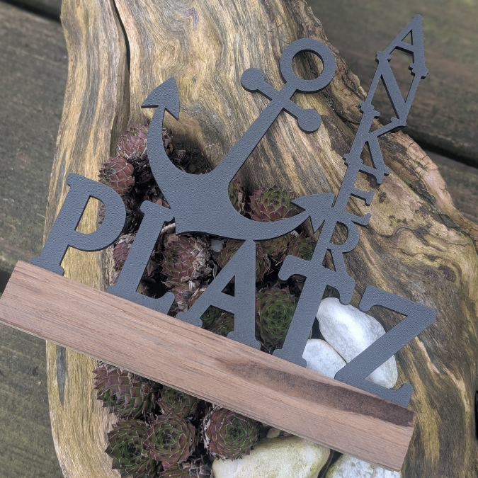SVG Laser Datei Schriftzug für Klötzchen Easy Sticks Ankerplatz Anker Heimathafen 3 Designs Lasercut – Bild 15