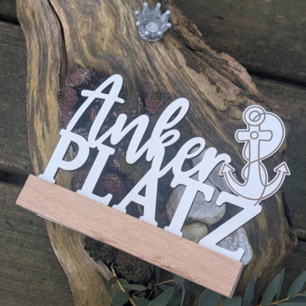 SVG Laser Datei Schriftzug für Klötzchen Easy Sticks Ankerplatz Anker Heimathafen 3 Designs Lasercut – Bild 3