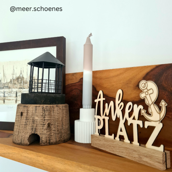 SVG Laser Datei Schriftzug für Klötzchen Easy Sticks Ankerplatz Anker Heimathafen 3 Designs Lasercut – Bild 7