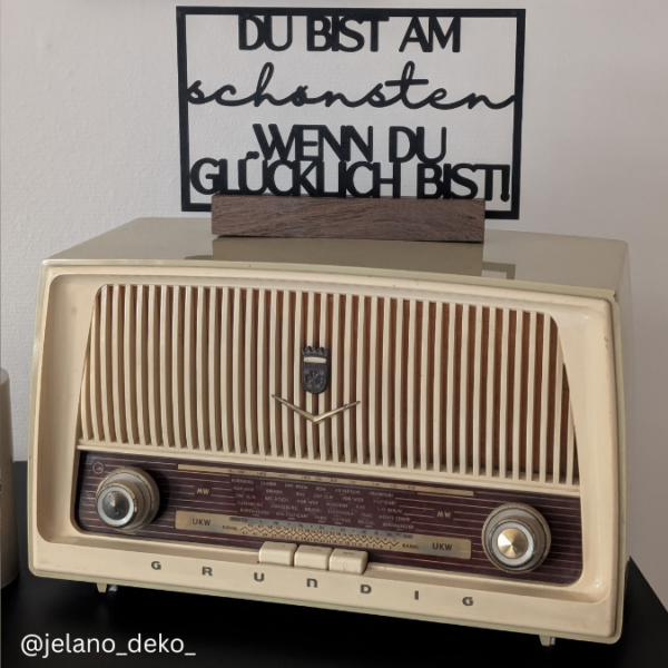 SVG Laser Datei Schriftzug für Klötzchen Klötzchen Rahmen Easy Sticks Du bist am schönsten wenn du glücklich bist 3 Designs Lasercut – Bild 10