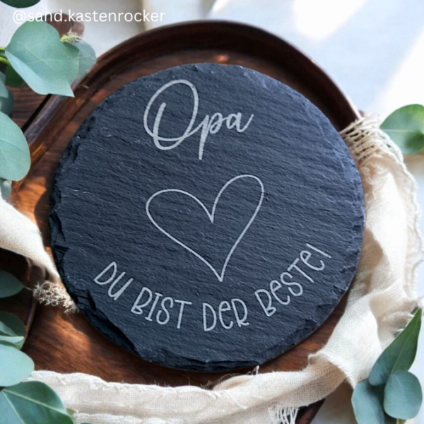 SVG Laserdatei Holzscheiben Papa Opa Vatertag Großvater Vater Geschenkidee Männer SVG Datei 6 Designs – Bild 8