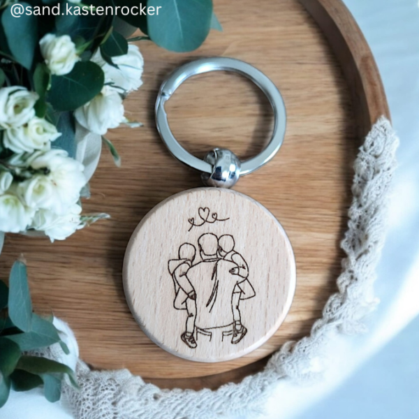 SVG Laser Datei Vater Papa Vatertag SVG Datei – Bild 3