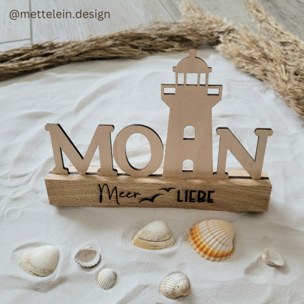 SVG Laser Datei Schriftzug für Klötzchen Easy Sticks MOIN Leuchtturm Heimathafen 3 Designs Lasercut – Bild 8