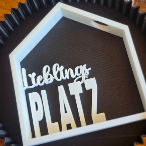 3D Druck Datei STL Haus LIEBLINGSPLATZ mit Öffnung für Reagenzglas Häuschen Häuschenliebe 3D-Druck Datei – Bild 8