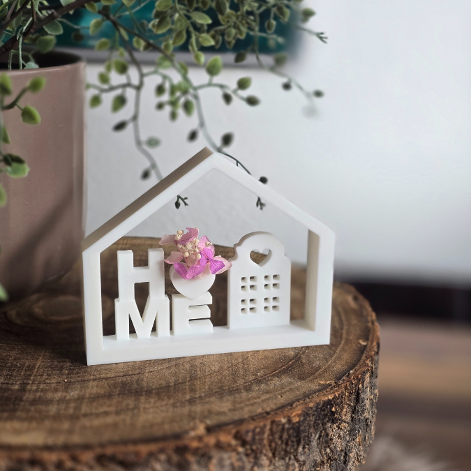 STL 3D Druck Datei Haus Home mit Herz zum füllen Häuschen Häuschenliebe 3DDruck Datei – Bild 3