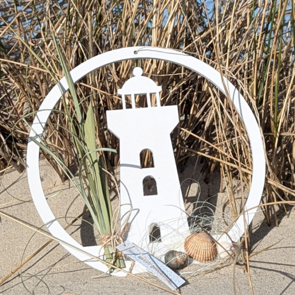 SVG Laserdatei Kranz Kränze 3er Set Maritim Moin Leuchtturm Heimathafen zum binden für Trockenblumen Geschenkidee SVG Datei – Bild 14