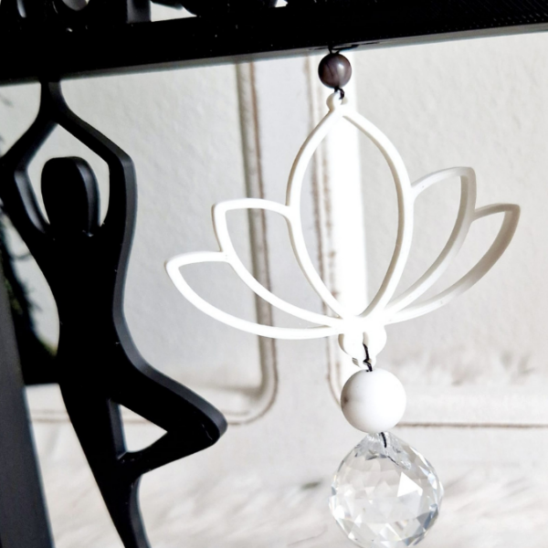 3D Druck Datei STL NAMASTE Sonnenfänger Aufsteller Statement 3D-Druck Datei – Bild 8