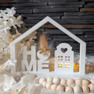3D Druck Datei STL Haus Home mit Herz zum füllen Häuschen Häuschenliebe 3DDruck Datei