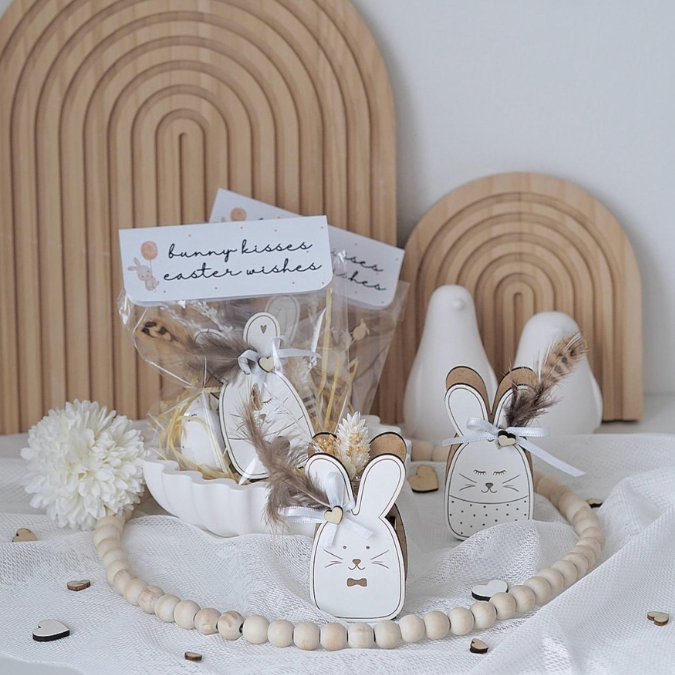 SVG Laser Datei 8 Designs Hasen Mini Hasen zum füllen mit Blumen, Geld oder Ballonlicht Designs Ostern Osterhase SVG-Datei – Bild 25