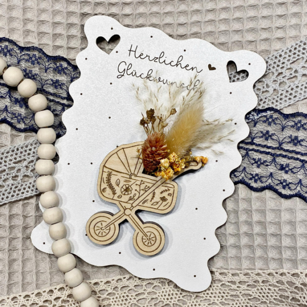 SVG Laser Datei - Karten zur geburt Baby geschenkidee zur Geburt für Blumen oder Geld Postkarten Grußkarten Laserdatei – Bild 23