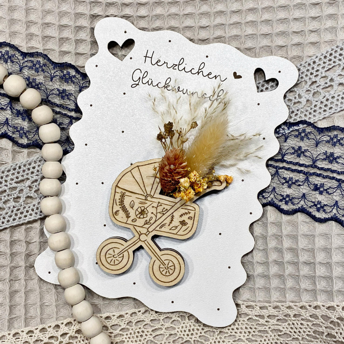 SVG Laser Datei - Karten zur geburt Baby geschenkidee zur Geburt für Blumen oder Geld Postkarten Grußkarten Laserdatei – Bild 23