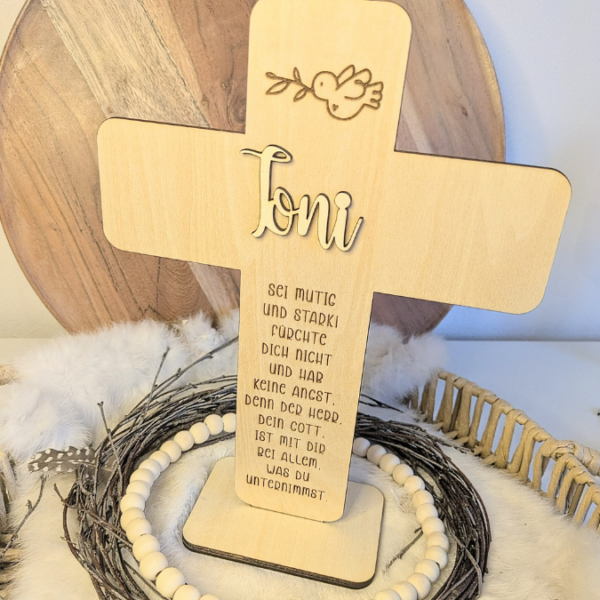 Kreuze für kirchliche Anlässe Taufe Konfirmation Kommunion Geldgeschenk 3mm und 4mm Holz zum Stellen und HängenSVG Laserdatei Laserfile Lasercut Svgdatei – Bild 21