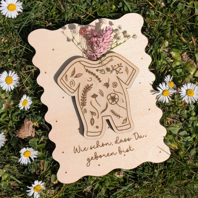 SVG Laser Datei - Karten zur geburt Baby geschenkidee zur Geburt für Blumen oder Geld Postkarten Grußkarten Laserdatei – Bild 29