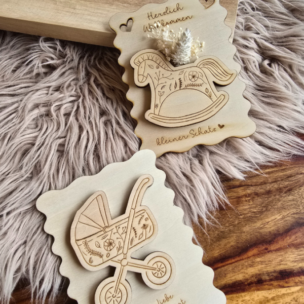 SVG Laser Datei - Karten zur geburt Baby geschenkidee zur Geburt für Blumen oder Geld Postkarten Grußkarten Laserdatei – Bild 14