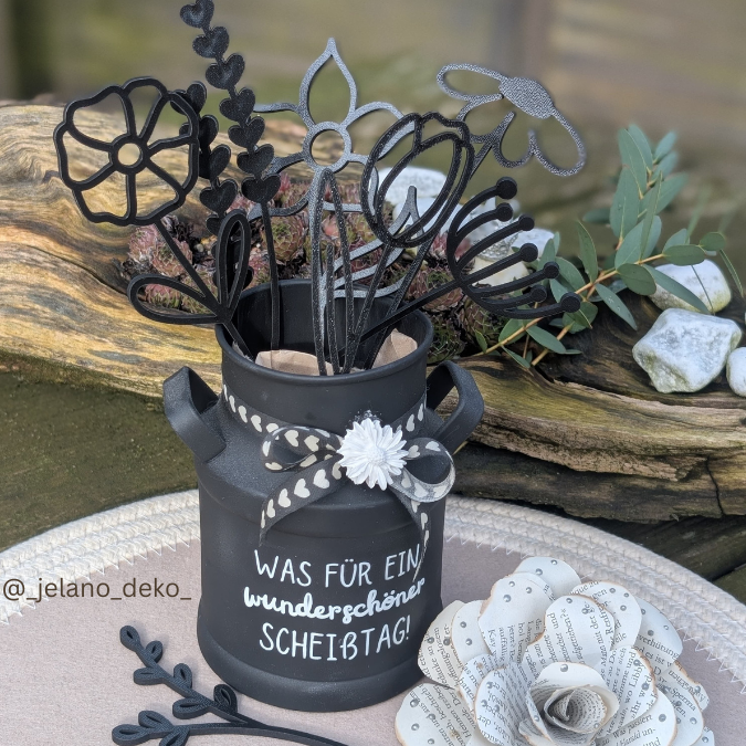SVG Laser Datei Blumen Flowers Holzblumen Laserdatei – Bild 21
