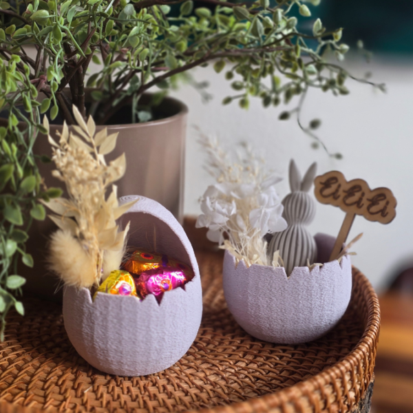 STL 3D Druck Datei und 3mf Ei Eier zum füllen Ostern Ostergeschenk 3D Druck Datei