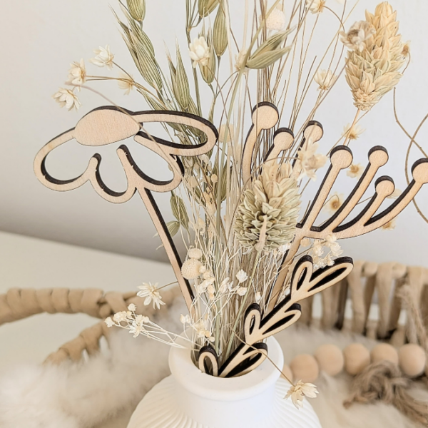 SVG Laser Datei Blumen Flowers Holzblumen Laserdatei – Bild 32