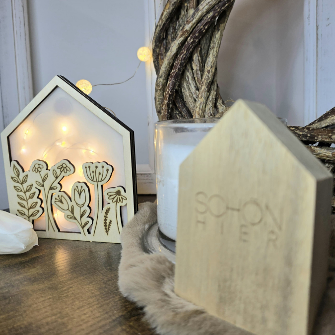 SVG Laser Datei Frühlingshaus zum beleuchten Lichthaus Ostern Zuhause für Transparentpapier Laserdatei SVG Datei – Bild 8