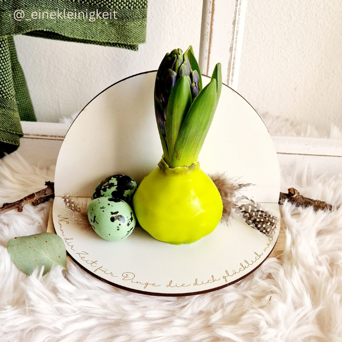 3mm und 4mm Kulisse für Gießteile und Kleinigkeiten Frühlingskulisse Teller zum dekorieren Dekoteller StänderSVG Laser Datei – Bild 7