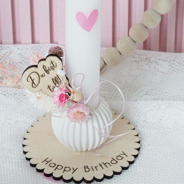 SVG Laser Datei - Geschenkscheiben für Gießteile Geburtstag to go Geburtstagsgeschenk Laserdatei – Bild 3