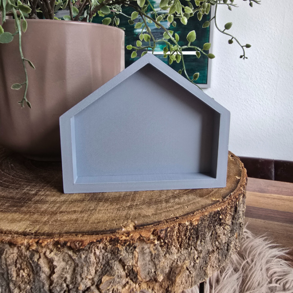 STL 3D Druck Datei Haus Häuchen Blanko zum Befüllen 3DDruck Datei – Bild 4