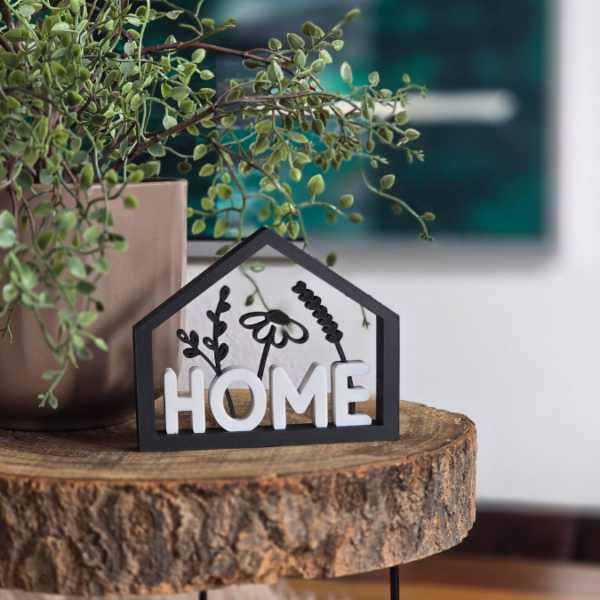 STL 3D Druck Datei Haus Home mit Blumen Häuschen Häuschenliebe 3DDruck Datei – Bild 2
