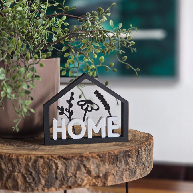 STL 3D Druck Datei Haus Home mit Blumen Häuschen Häuschenliebe 3DDruck Datei – Bild 2
