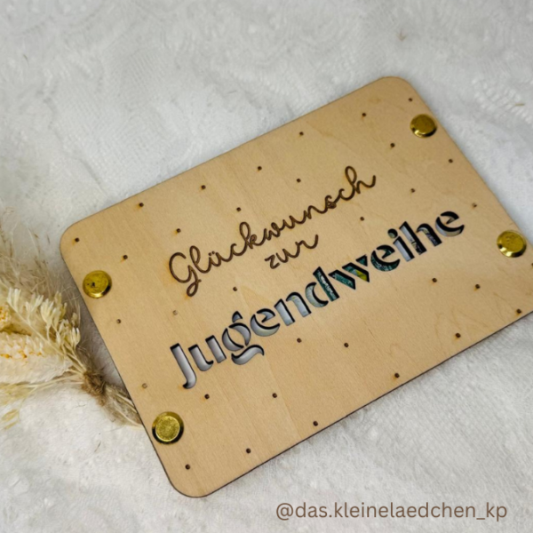 SVG Laser Datei Geldgeschenk Verpackung für Geld 3 Designs Jugendweihe Gutscheinkarten SVG-Datei Geldkarten – Bild 6
