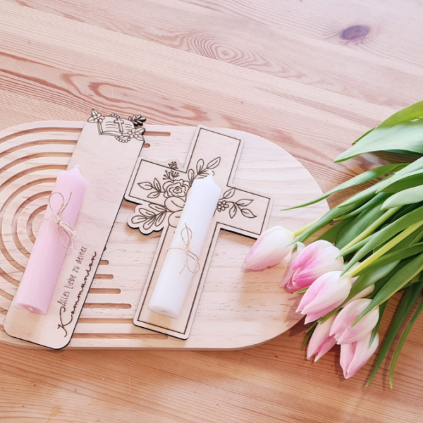 SVG Laser Datei Kirchliche Anlässe Halter für Geldgeschenke und Kerzen Laserdatei – Bild 6