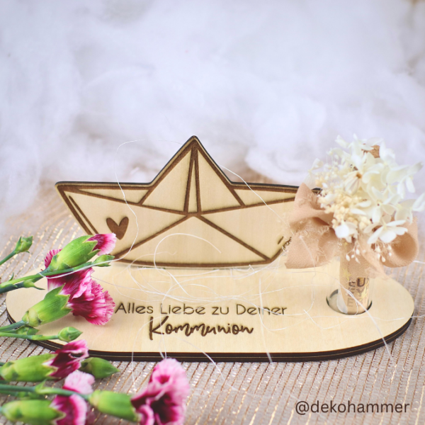 SVG Laser Datei KIRCHE Regenbogen und Papierboot für Geldgeschenke Taufe Konfirmation Kommunion Firmung 3mm und 4mm SVG Datei – Bild 10