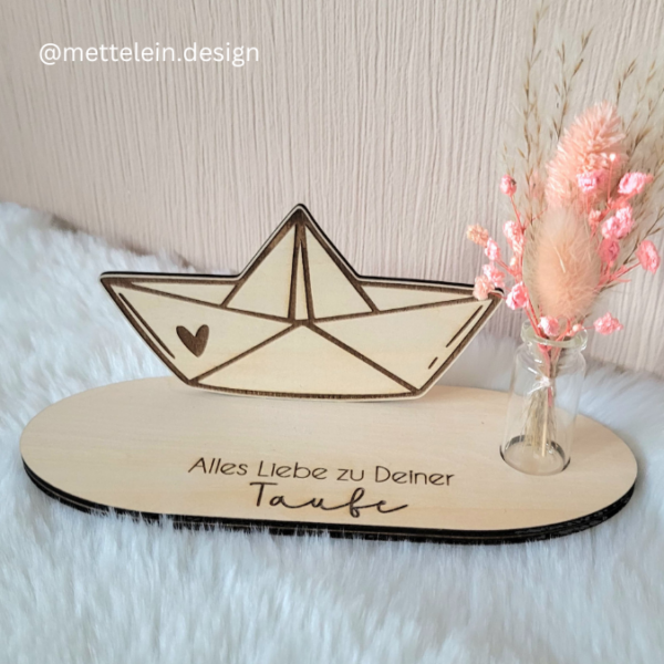 SVG Laser Datei KIRCHE Regenbogen und Papierboot für Geldgeschenke Taufe Konfirmation Kommunion Firmung 3mm und 4mm SVG Datei – Bild 15