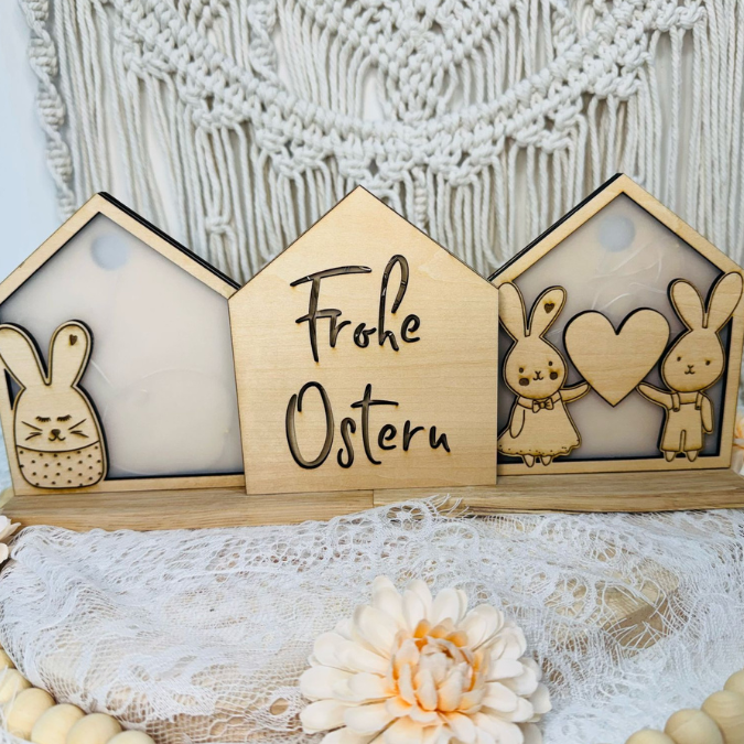 SVG Laser Datei Frühlingshaus zum beleuchten Lichthaus Ostern Zuhause für Transparentpapier Laserdatei SVG Datei – Bild 14