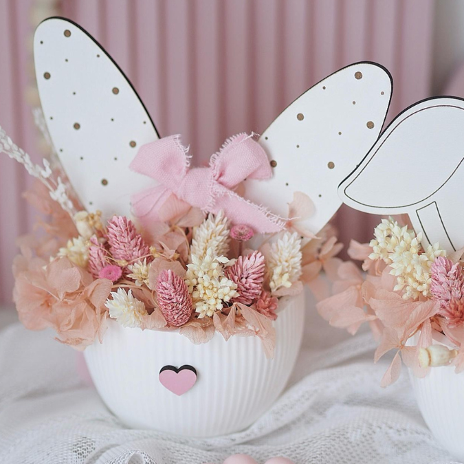 SVG Laser Datei 7 Designs Hasenohren Stecker Pflanzenstecker Caketopper Ostern Hasen Osterhase Ohren SVG-Datei – Bild 20