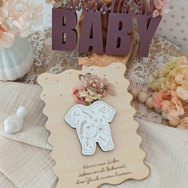 SVG Laser Datei - Karten zur geburt Baby geschenkidee zur Geburt für Blumen oder Geld Postkarten Grußkarten Laserdatei – Bild 34