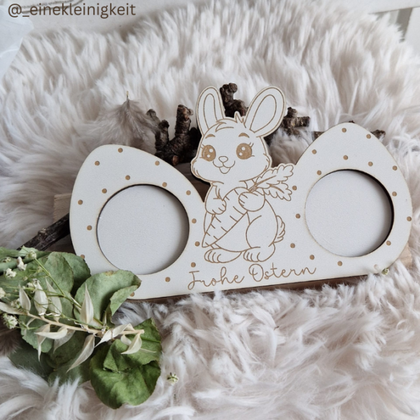 SVG Laser Datei Teelichthalter Ostern Eier XXL Verschiedene Designs Frühling Hasen Kücken Osterdeko Lasercut – Bild 12